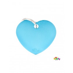 Corazón identificativo Azul Celeste Basic