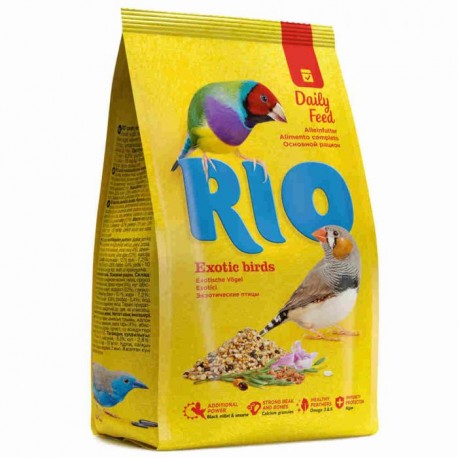 Rio Alimento Diario Aves Exóticas