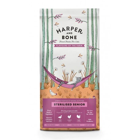 Harper & Bone Senior Esterilizado Flavours Farm