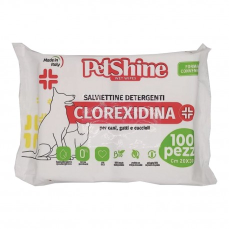 PetShine Toallitas Clorhexidina