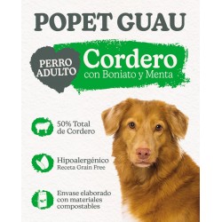 Popet Guau Grain Free Cordero