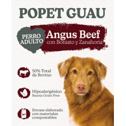 Popet Guau Grain Free Ternera Angus