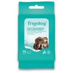 Freedog Toallitas Pocket Clorhexidina