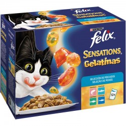 Felix Sensations Gelatinas Pescados Multipack