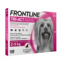 Pipetas Frontline Tri-Act 2-5 kg