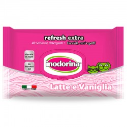 Inodorina Toallitas Refresh Extra Leche y Vainilla