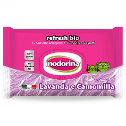 Inodorina Toallitas Refresh Bio Lavanda y Manzanilla